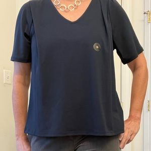 Banana Republic size M blue top